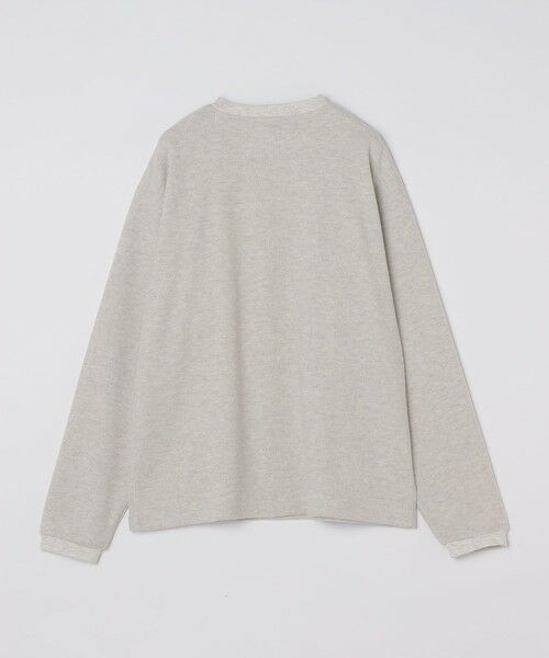 SHIPS / シップス カットソー（半袖以外） | City Ambient Products: ブラッシュド ワッフル ロングスリーブ | 詳細4