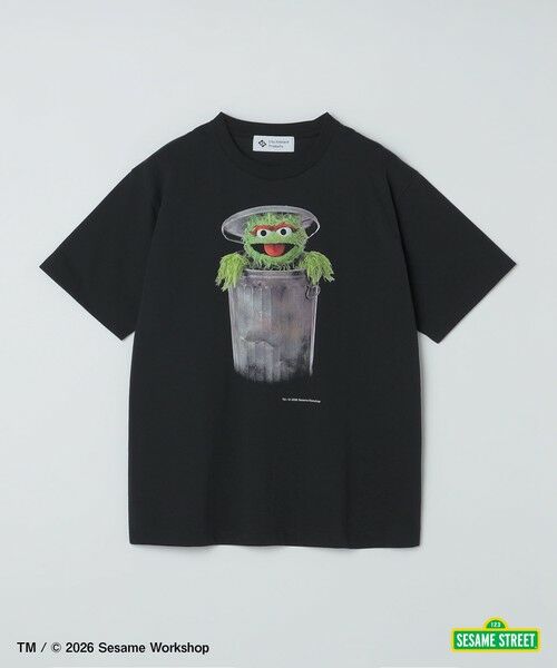 SHIPS / シップス Tシャツ | 【City Ambient Products別注】: SESAME STREET Tシャツ（ダークグレー）