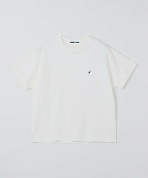 SHIPS / シップス Tシャツ | 【WEB限定】SHIPS:〈手洗い可能〉ドルマンスリーブ ターンナップ Tシャツ（ホワイト）