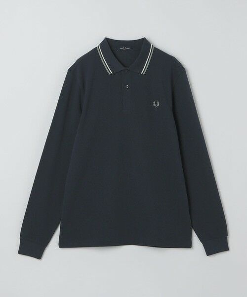SHIPS / シップス ポロシャツ | FRED PERRY: M3636  TW/TIPPED LONG SLEEVE（コバルトブルー）