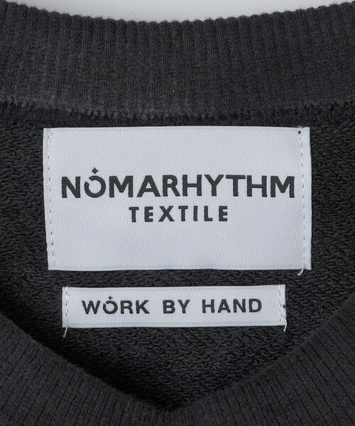 SHIPS / シップス スウェット | NOMARHYTHM TEXTILE: Hand Dye Twist Sweat | 詳細5
