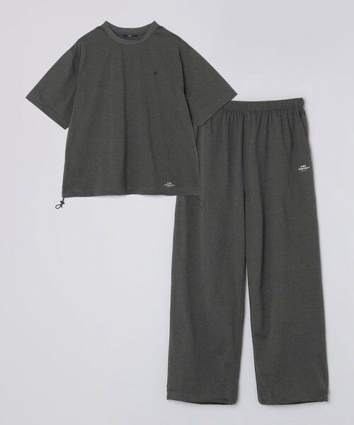 SHIPS / シップス その他トップス | 【WEB限定】〈接触冷感・吸水速乾等〉STORATECH(TM) スピンドルTシャツ+イージーパンツ セットアップ | 詳細9