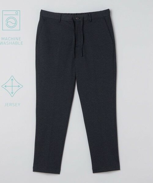 SHIPS / シップス スラックス・ドレスパンツ | SHIPS:〈洗濯機可能/防しわ〉アクティブ ジャージー イージー スラックス(セットアップ対応)（ネイビー）
