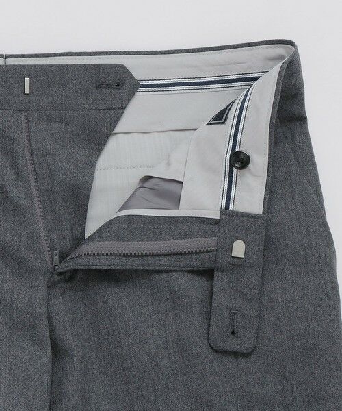 SHIPS / シップス スラックス・ドレスパンツ | SHIPS:〈手洗い可能/ストレッチ〉ライト サキソニー ウォッシャブル ソリッド スラックス | 詳細13