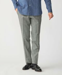 SHIPS / シップス スラックス・ドレスパンツ | SHIPS:〈手洗い可能/ストレッチ〉ライトサキソニー ウォッシャブル ハウンドトゥース スラックス