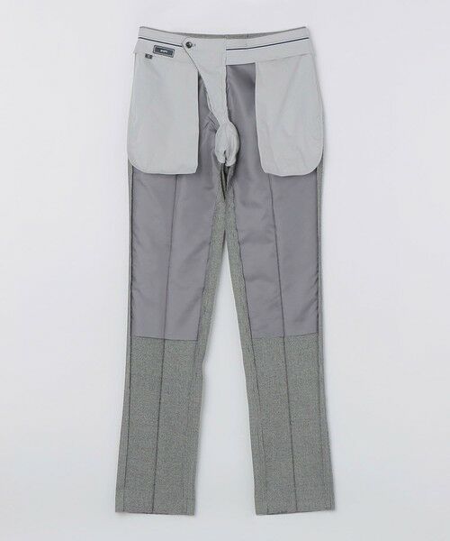 SHIPS / シップス スラックス・ドレスパンツ | SHIPS:〈手洗い可能/ストレッチ〉ライトサキソニー ウォッシャブル ハウンドトゥース スラックス | 詳細14