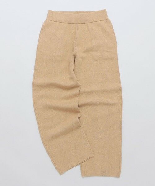 SHIPS / シップス その他パンツ | SHIPS:〈洗濯機可能〉ソリッド コットンカシミヤ ニットパンツ(ベージュ系)