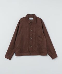 SHIPS / シップス Gジャン・デニムジャケット | City Ambient Products: フェイクスエード(ポリエステル) G-JACKET