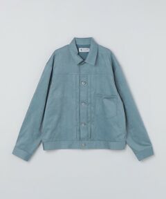SHIPS / シップス Gジャン・デニムジャケット | City Ambient Products: フェイクスエード(ポリエステル) G-JACKET