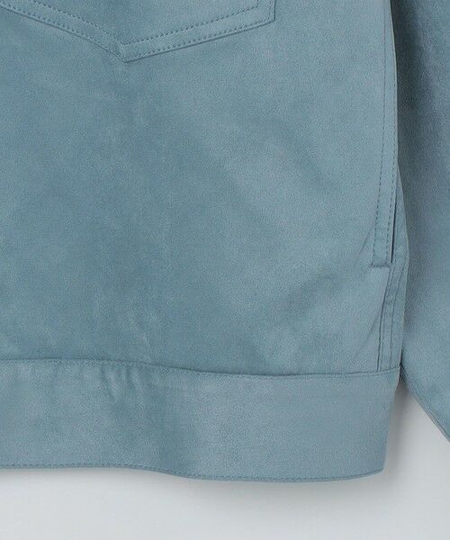 SHIPS / シップス Gジャン・デニムジャケット | City Ambient Products: フェイクスエード(ポリエステル) G-JACKET | 詳細4