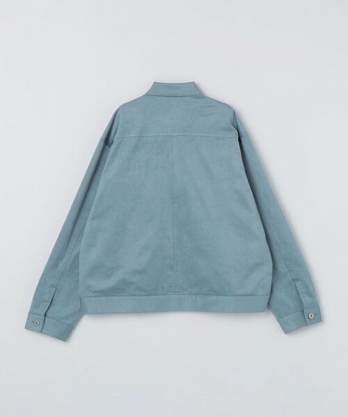 SHIPS / シップス Gジャン・デニムジャケット | City Ambient Products: フェイクスエード(ポリエステル) G-JACKET | 詳細8