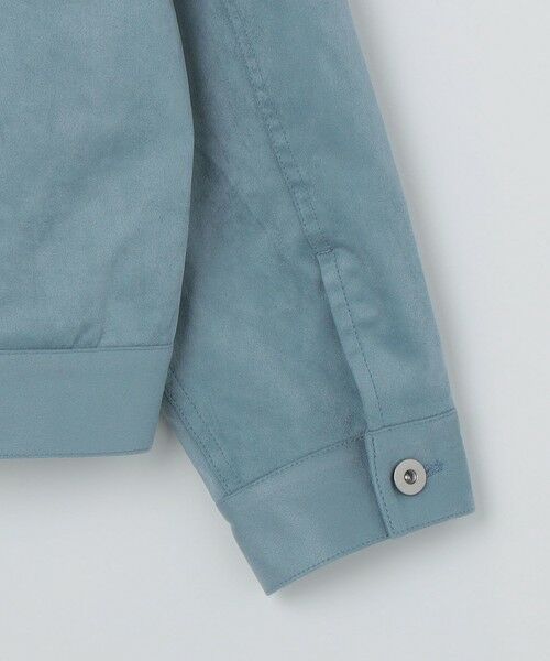 SHIPS / シップス Gジャン・デニムジャケット | City Ambient Products: フェイクスエード(ポリエステル) G-JACKET | 詳細9