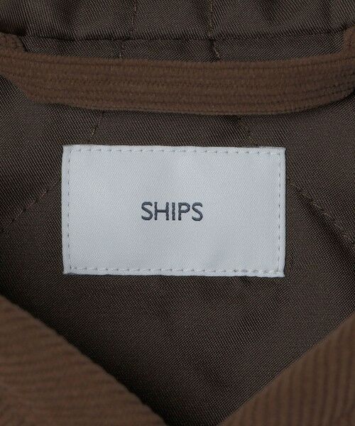 SHIPS / シップス ダウンジャケット・ベスト | SHIPS:〈手洗い可能〉トリコット コーデュロイ スタンドカラー ベスト (セットアップ対応) | 詳細7