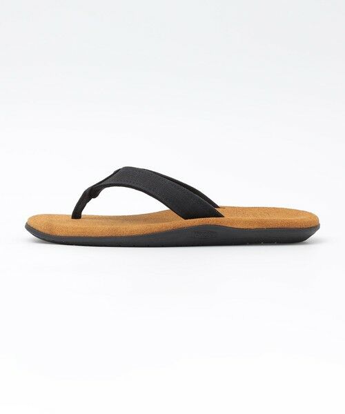 SHIPS / シップス サンダル | ISLAND SLIPPER x GROWN&SEWN: TONG W/OAK BLACK D | 詳細1