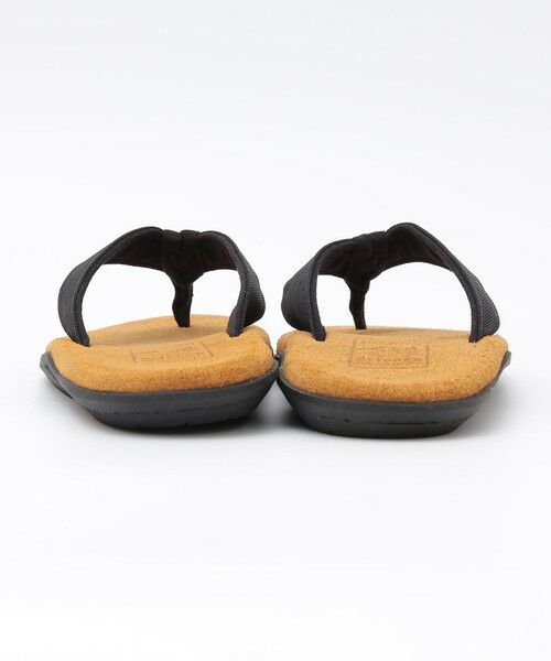 SHIPS / シップス サンダル | ISLAND SLIPPER x GROWN&SEWN: TONG W/OAK BLACK D | 詳細3