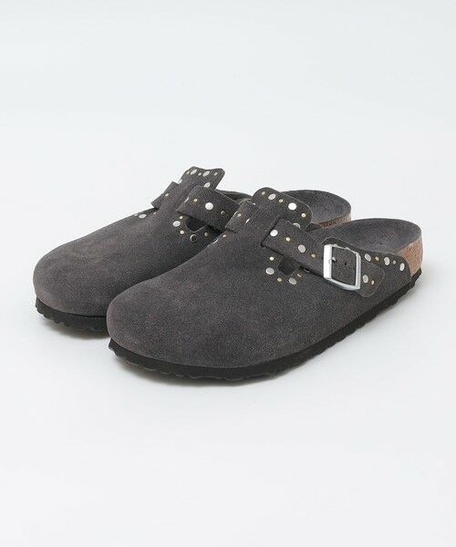 SHIPS / シップス サンダル | 【SHIPS EXCLUSIVE】BIRKENSTOCK: BOSTON RIVET（ダークグレー）