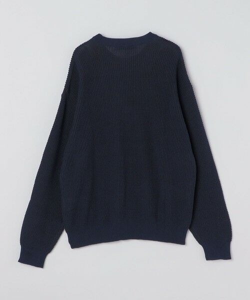 SHIPS / シップス ニット・セーター | City Ambient Products: 2トーン ワッフル クルーネック ニット | 詳細6