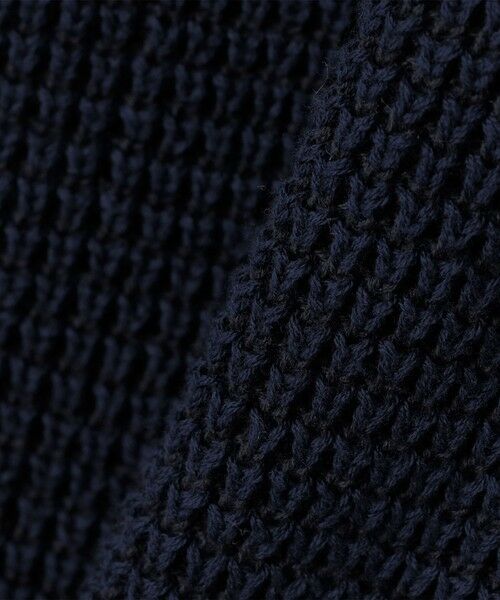SHIPS / シップス ニット・セーター | City Ambient Products: 2トーン ワッフル クルーネック ニット | 詳細7