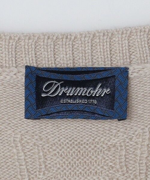 SHIPS / シップス ニット・セーター | Drumohr: ウール ミドルゲージ クルーネック ニット | 詳細3