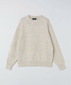 SHIPS / シップス ニット・セーター | SHIPS:〈手洗い可能〉カラー ネップ ニット ロングスリーブ