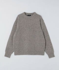 SHIPS / シップス ニット・セーター | SHIPS:〈手洗い可能〉カラー ネップ ニット ロングスリーブ