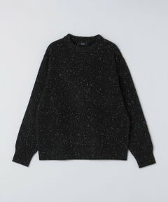 SHIPS / シップス ニット・セーター | SHIPS:〈手洗い可能〉カラー ネップ ニット ロングスリーブ