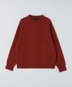 SHIPS / シップス ニット・セーター | SHIPS:〈手洗い可能〉カラー ネップ ニット ロングスリーブ