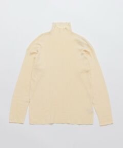 SHIPS / シップス ニット・セーター | City Ambient Products: ハイゲージ カシミヤ ミックス リブ タートルネック ニット