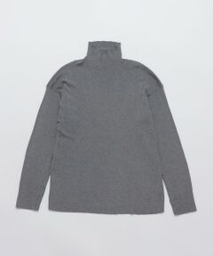 SHIPS / シップス ニット・セーター | City Ambient Products: ハイゲージ カシミヤ ミックス リブ タートルネック ニット