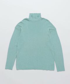 SHIPS / シップス ニット・セーター | City Ambient Products: ハイゲージ カシミヤ ミックス リブ タートルネック ニット