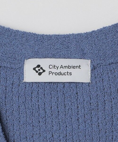 SHIPS / シップス カーディガン・ボレロ | City Ambient Products: 5ゲージ ワッフル Vカーディガン | 詳細4