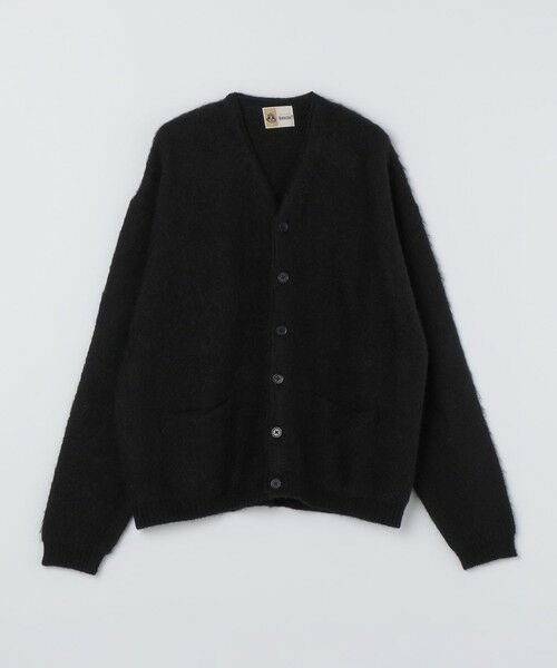 SHIPS / シップス カーディガン・ボレロ | 【City Ambient Products別注】TOWNCRAFT: MOHAIR SHAGGY CARDIGAN（ブラック）