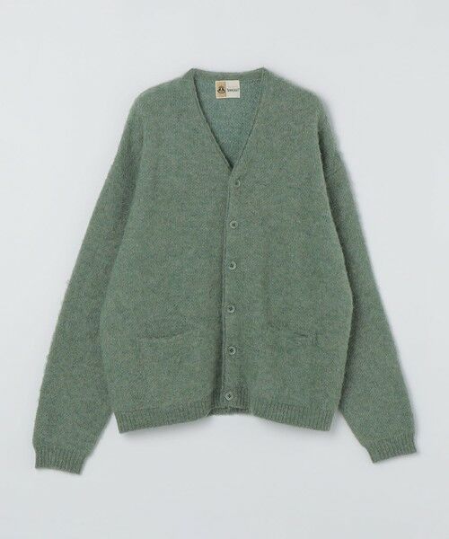 SHIPS / シップス カーディガン・ボレロ | 【City Ambient Products別注】TOWNCRAFT: MOHAIR SHAGGY CARDIGAN（ライトオリーブ）