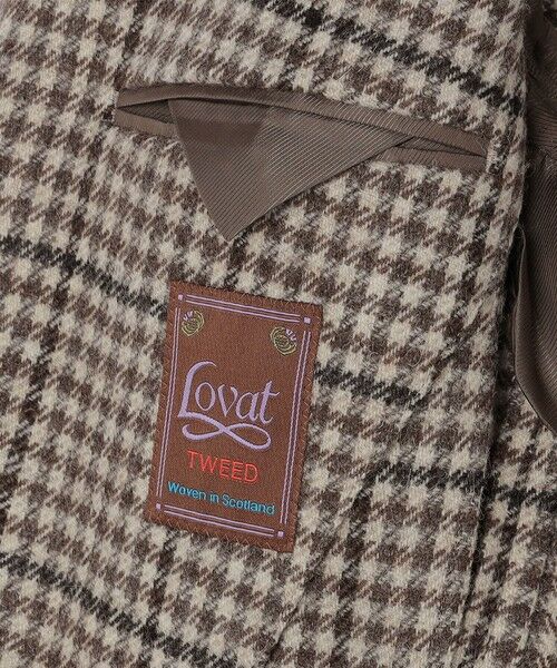 SHIPS / シップス テーラードジャケット | SHIPS: ラグジュアリー LOVAT ツイード チェック ジャケット | 詳細8