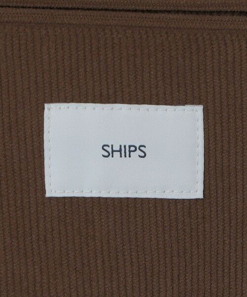 SHIPS / シップス テーラードジャケット | SHIPS:〈手洗い可能〉トリコット コーデュロイ ジャケット (セットアップ対応) | 詳細4
