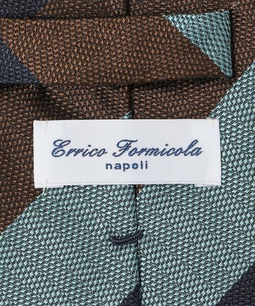 SHIPS / シップス ネクタイ | Errico Formicola : シルク ジャカード ワイドストライプ ネクタイ | 詳細2