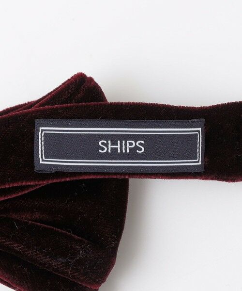 SHIPS / シップス ネクタイ | SHIPS: ベルベット ボウタイ | 詳細3