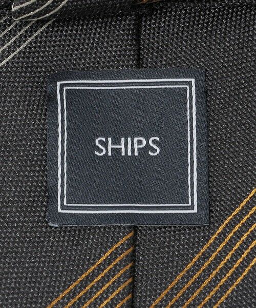 SHIPS / シップス ネクタイ | SHIPS: シルク バスケット ピンストライプ ネクタイ | 詳細5