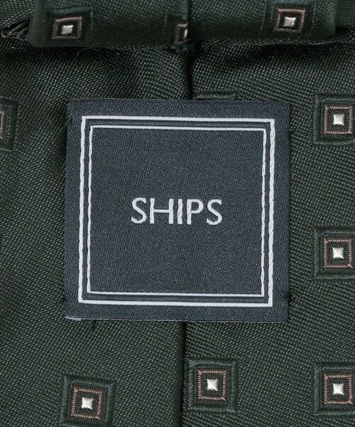 SHIPS / シップス ネクタイ | SHIPS: シルク マイクロ バスケット コモン ネクタイ | 詳細11