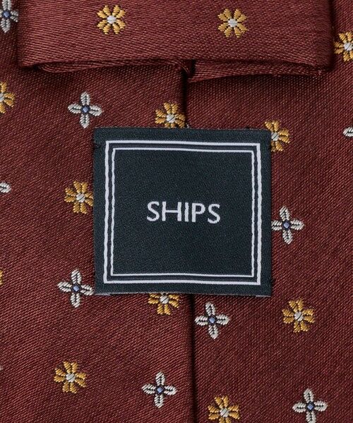 SHIPS / シップス ネクタイ | SHIPS: シルク メランジ フラワー コモン ネクタイ | 詳細6