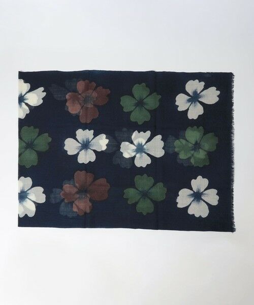 SHIPS / シップス マフラー・ショール・スヌード・ストール | MARCEL LASSANCE: WOOL FOWER PRINT STOLE | 詳細2