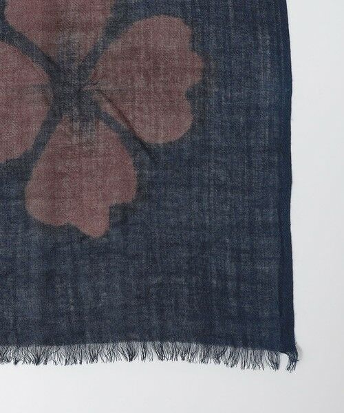 SHIPS / シップス マフラー・ショール・スヌード・ストール | MARCEL LASSANCE: WOOL FOWER PRINT STOLE | 詳細3