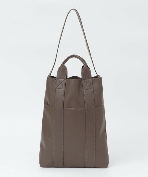 SHIPS / シップス トートバッグ | WEB限定｜2WAY トートバッグ（グレー）