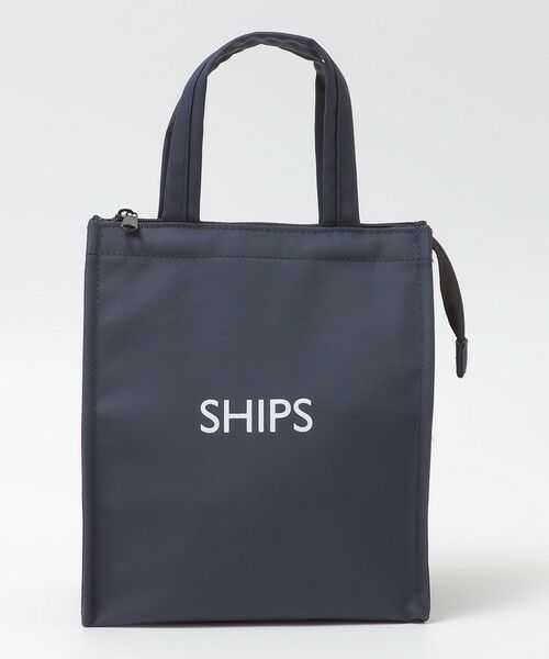 SHIPS / シップス エコバッグ | 【WEB限定】ショッパー型 保冷ランチバッグ S（ネイビー）