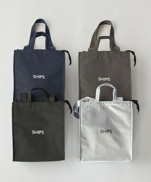 SHIPS / シップス エコバッグ | 【WEB限定】ショッパー型 保冷ランチバッグ L | 詳細2