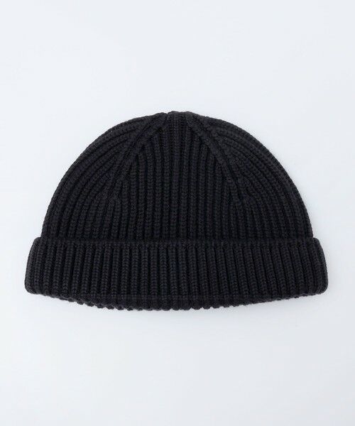 SHIPS / シップス ニットキャップ | GALLIA: ニット ビーニー（ブラック）