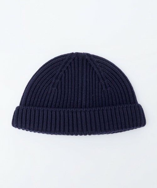 SHIPS / シップス ニットキャップ | GALLIA: ニット ビーニー（ネイビー）