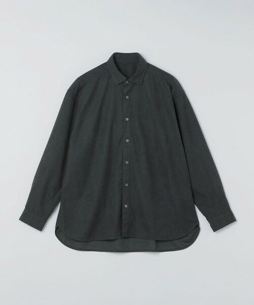 SHIPS / シップス シャツ・ブラウス | 《予約》SHIPS Colors:〈洗濯機可能〉コーデュロイ リラックス フィット シャツ◆（ダークグレー）