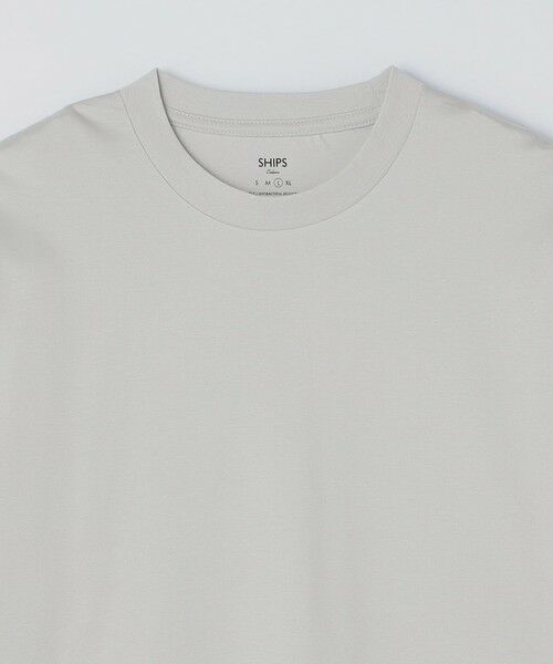 SHIPS / シップス カットソー(半袖以外) | 《予約》SHIPS Colors:〈抗菌防臭・UVカット〉シルケット コットン ロンT 2◆ | 詳細3