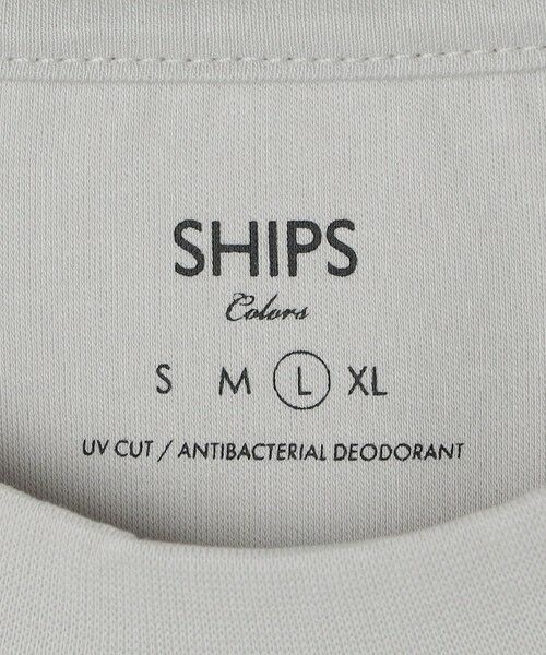 SHIPS / シップス カットソー(半袖以外) | 《予約》SHIPS Colors:〈抗菌防臭・UVカット〉シルケット コットン ロンT 2◆ | 詳細5